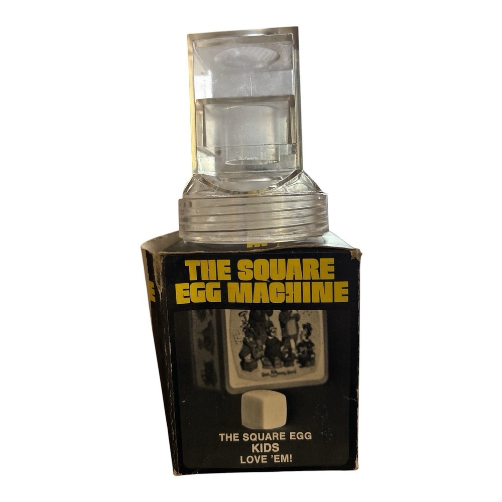 The square egg maker vintage in original box